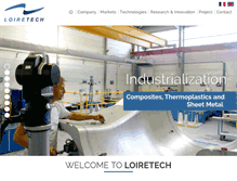 Tablet Screenshot of loiretech.com